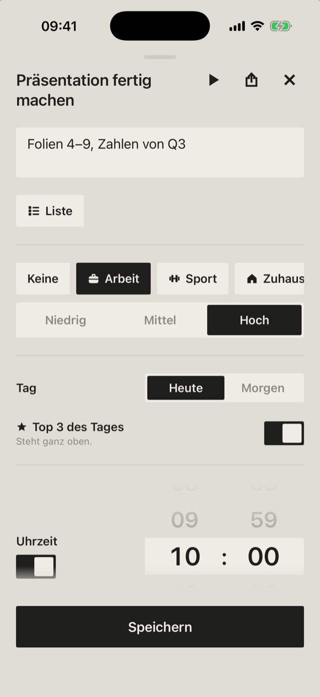 Arc: eine Aufgabe